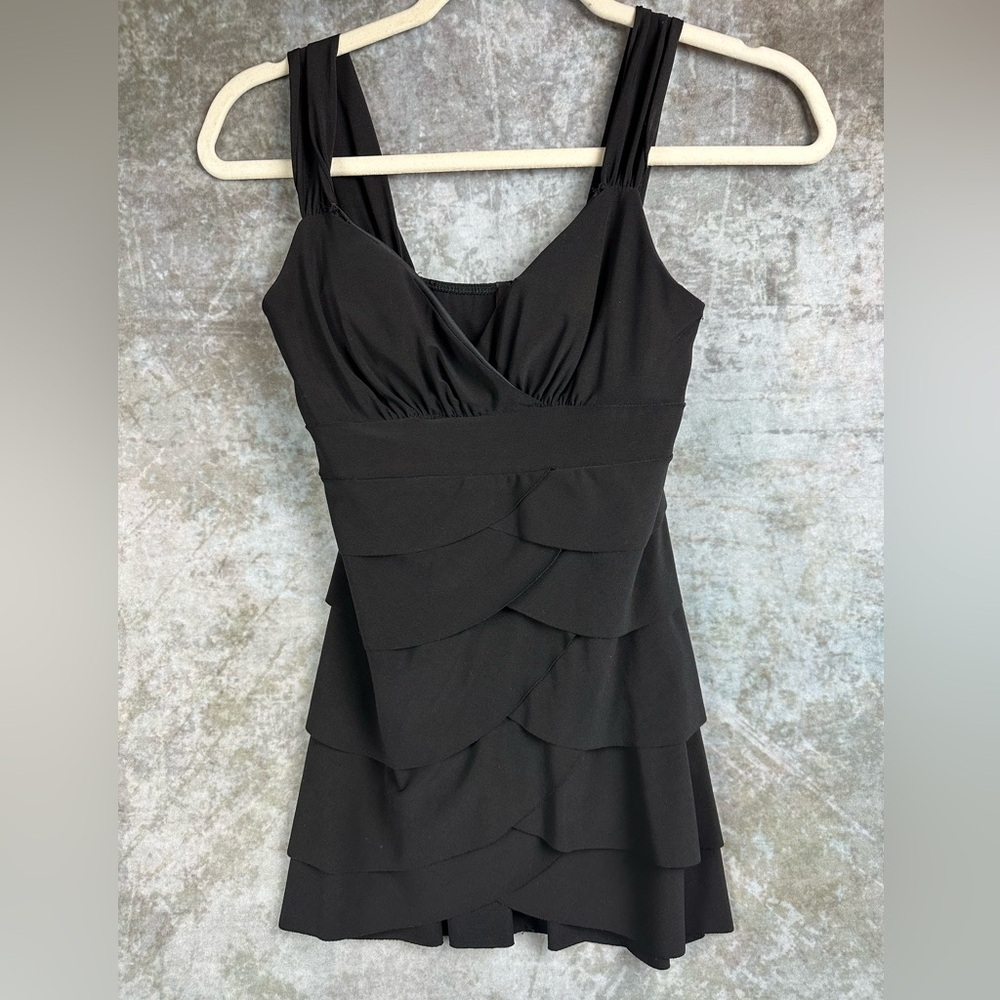 Layered Black Dress